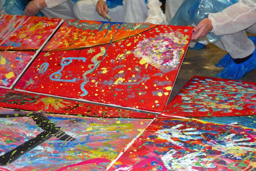 FIRMEN MALEN - Action Painting